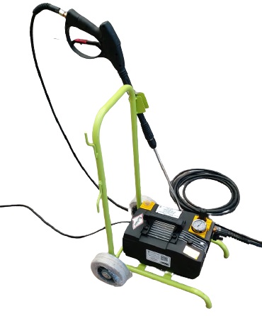 HIDROLAVADORA MONOFÁSICA PROFESIONAL FHJC 130/8 CON RUEDAS
