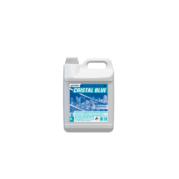 LIMPIA VIDRIOS CRISTAL BLUE 5 LTS