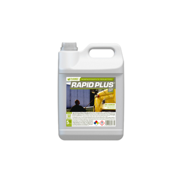 DESENGRASANTE RAPID PLUS SP APTO PARA SUPERFICIES PINTADAS 5 LTS