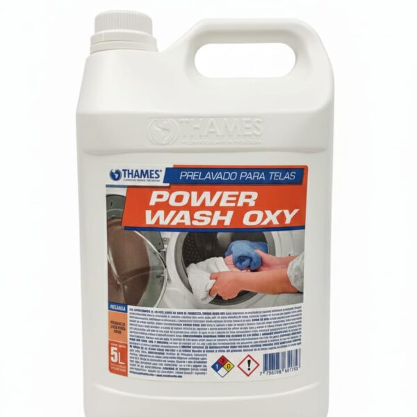 DESMANCHADOR TEXTILES POWER WASH OXY 5LTS