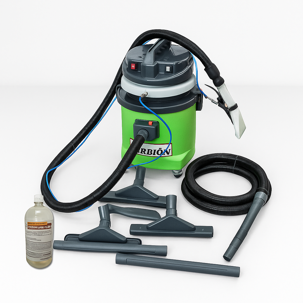 LAVA TAPIZADOS Y ALFOMBRAS PROFESIONAL AERO 1000 30LTS 1 MOTOR INDUSTRIA NACIONAL