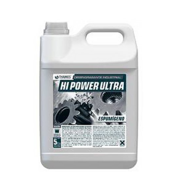 DESENGRASANTE INDUSTRIAL HI POWER ULTRA 5 LTS