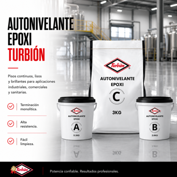 AUTONIVELANTE EPOXI TURBION 10,8KG