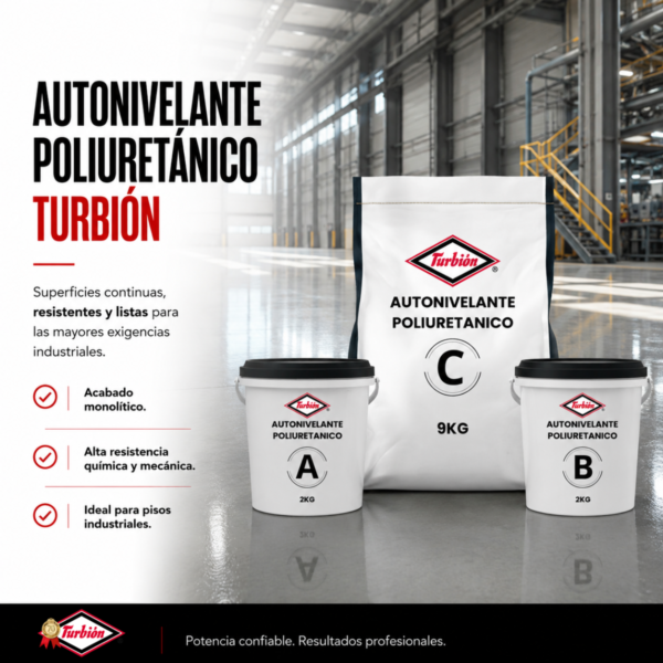 AUTONIVELANTE POLIURETANICO TURBION 13KG