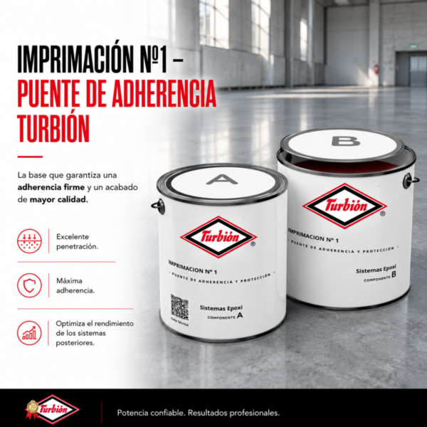 IMPRIMACION PUENTE DE ADHERENCIA 1LT, 2LTS Y 8LTS