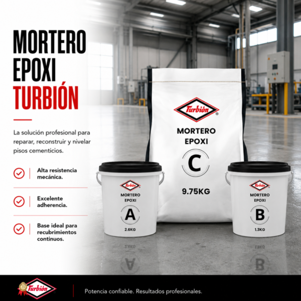 MORTERO EPOXI TURBION 13,65KG
