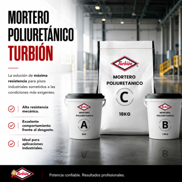 MORTERO POLIURETANICO TURBION 21,9KG