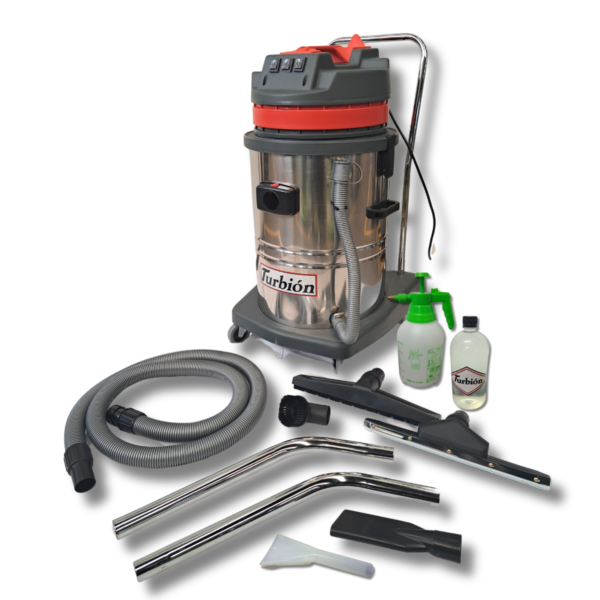 COMBO: ASPIRADORA PROFESIONAL TRI POWER 3000W + KIT LAVATAPIZADOS MANUAL